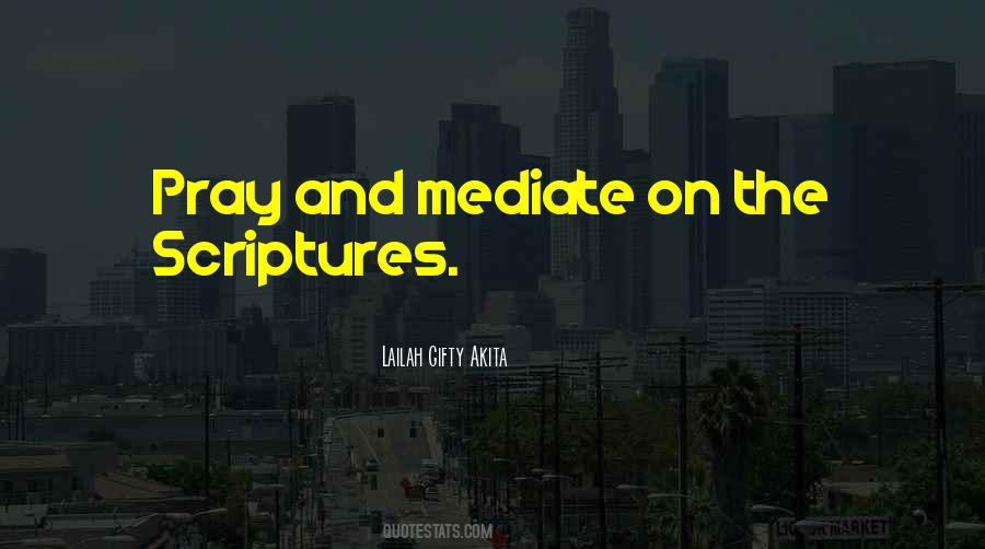 Quotes About Scriptures #140587