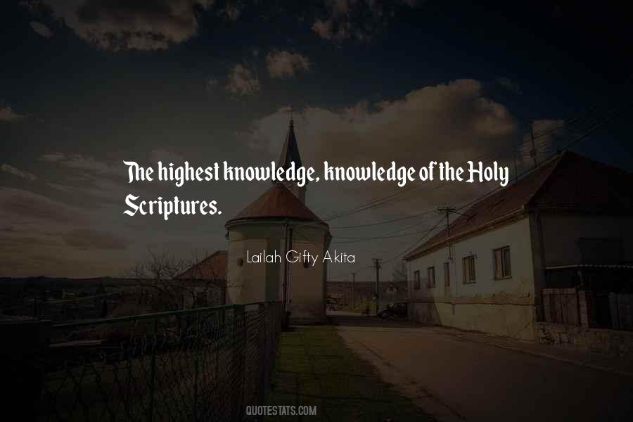 Quotes About Scriptures #172658