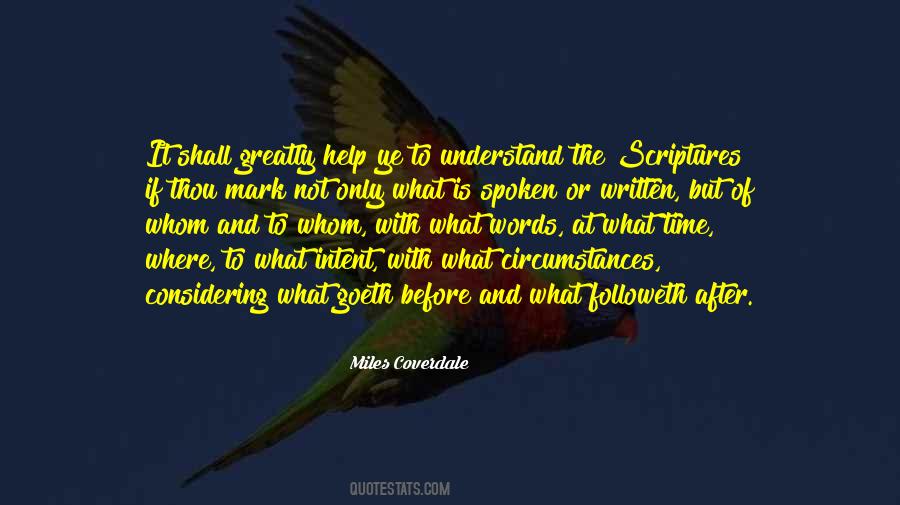Quotes About Scriptures #235217 Quotes About Scriptures #235217