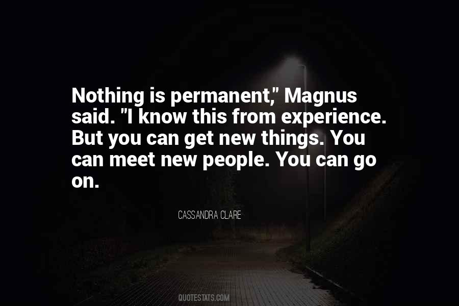 Quotes About Permanent Things #1182258
