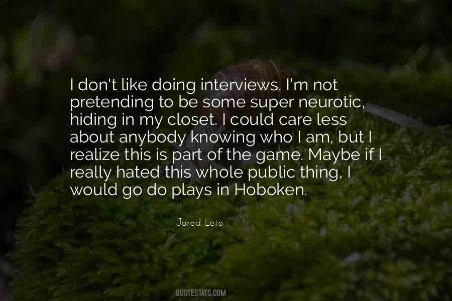 Quotes About Interviews #1398588
