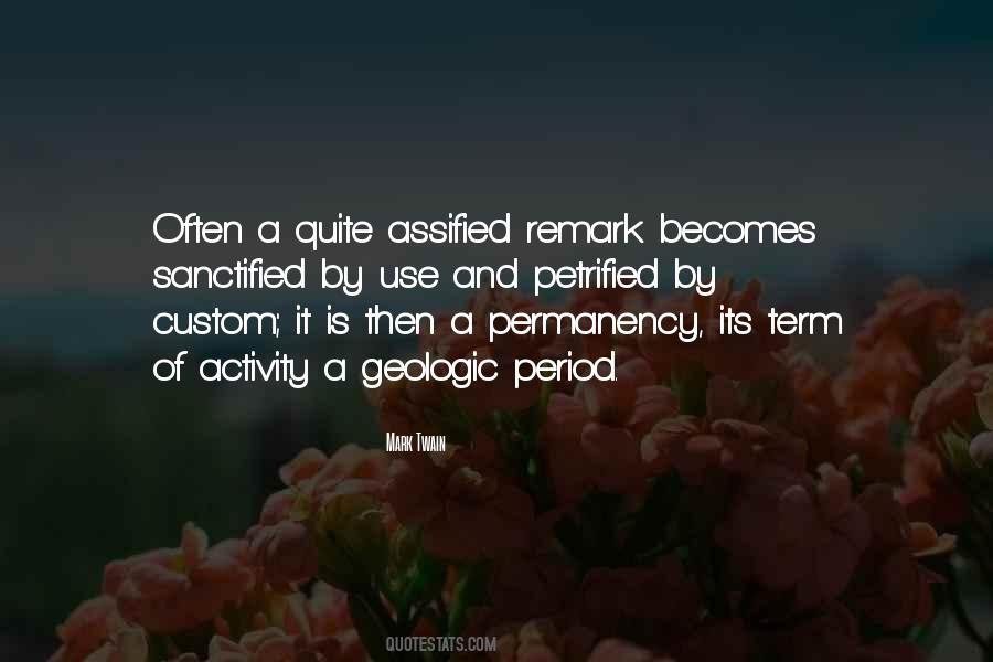 Quotes About Permanency #380951
