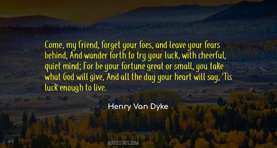 Quotes About Luck And Fortune #1063764