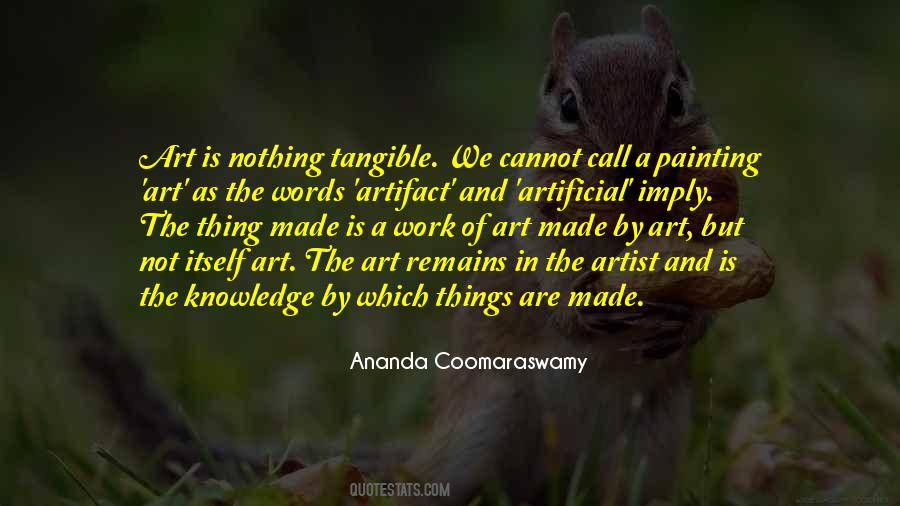 Quotes About Art And Knowledge #1101526