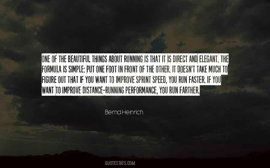 Quotes About Running Faster #1828396