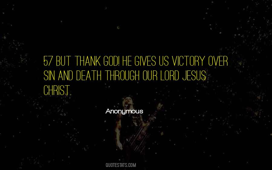 Quotes About Victory In Jesus #1125306