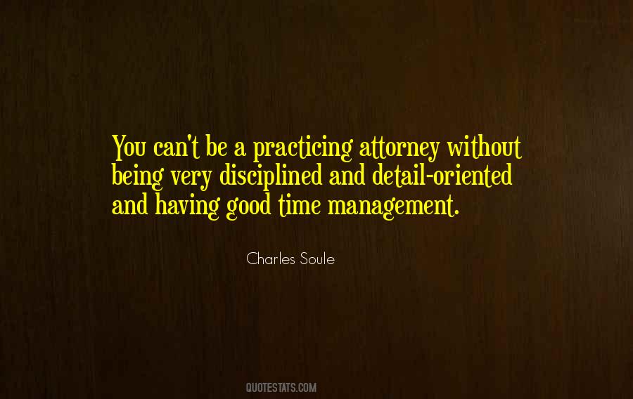 Quotes About Good Time Management #337351