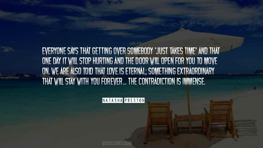 Quotes About Getting Over Love #40095