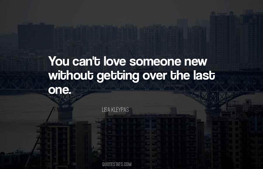 Quotes About Getting Over Love #813331