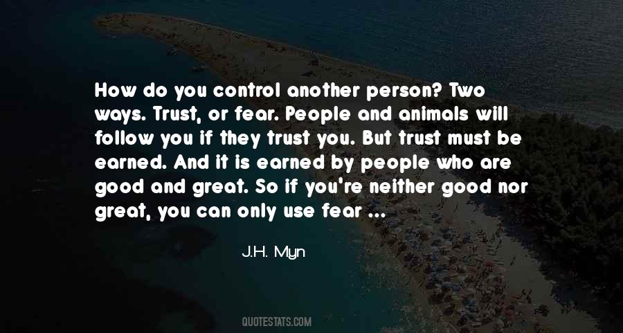 Quotes About Fear #1854308