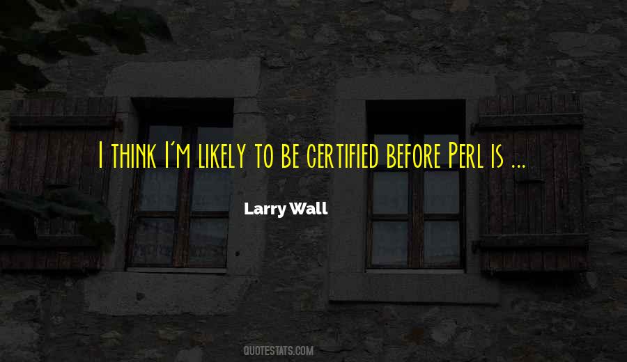 Quotes About Perl #560782