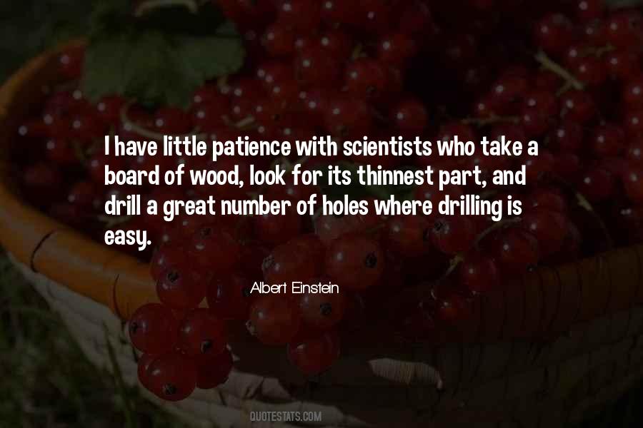 Drilling Holes Quotes #1020863