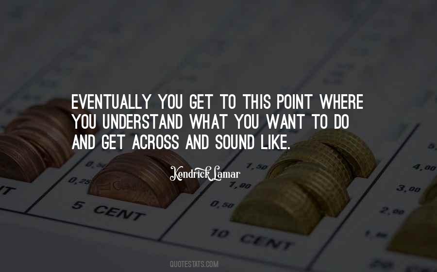 Point Like Quotes #85509