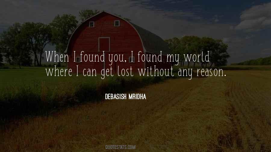 Quotes About Lost Without You #320928