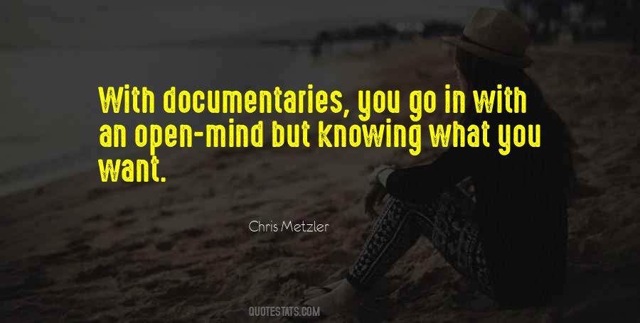 Quotes About Documentaries #1009114