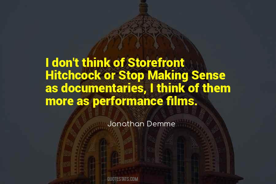 Quotes About Documentaries #1574022