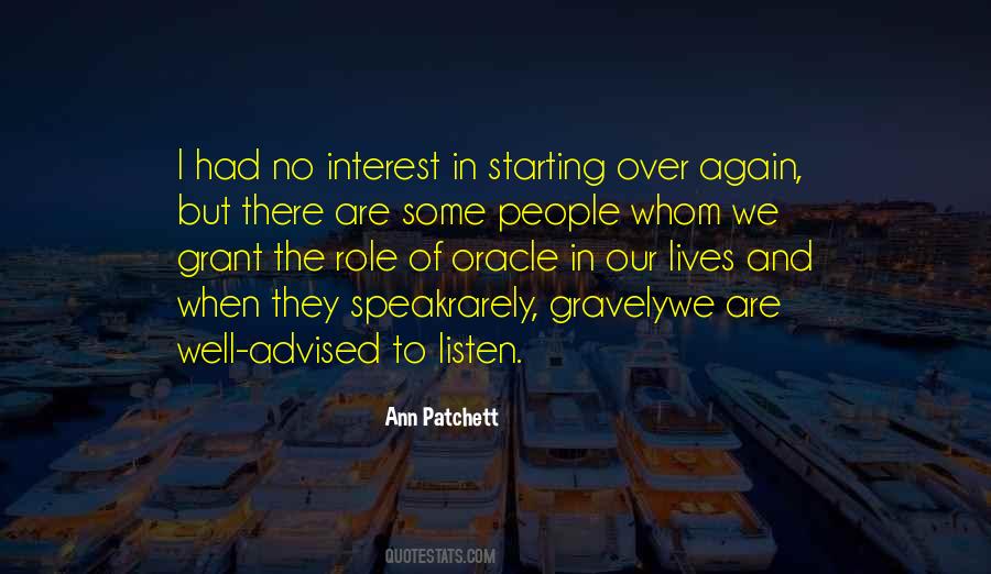 Quotes About Starting Over #1275157