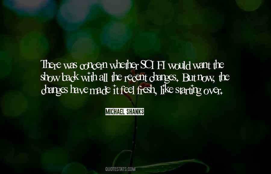 Quotes About Starting Over #1406034