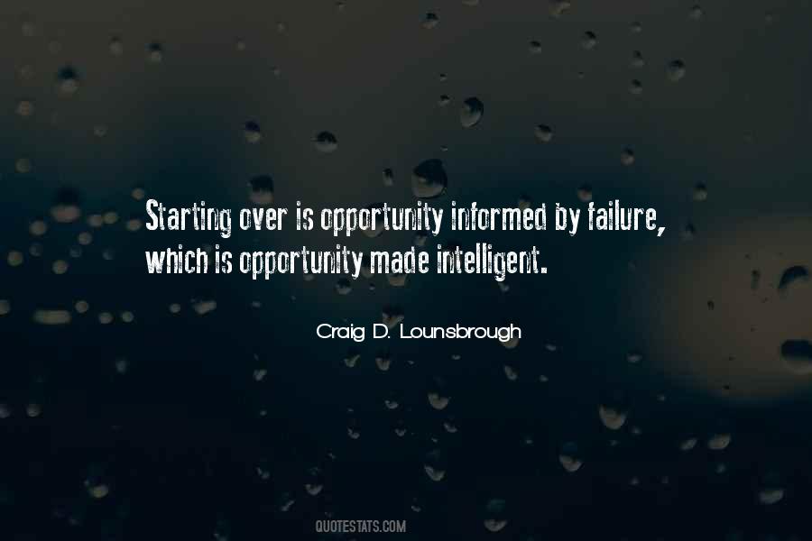Quotes About Starting Over #1573328
