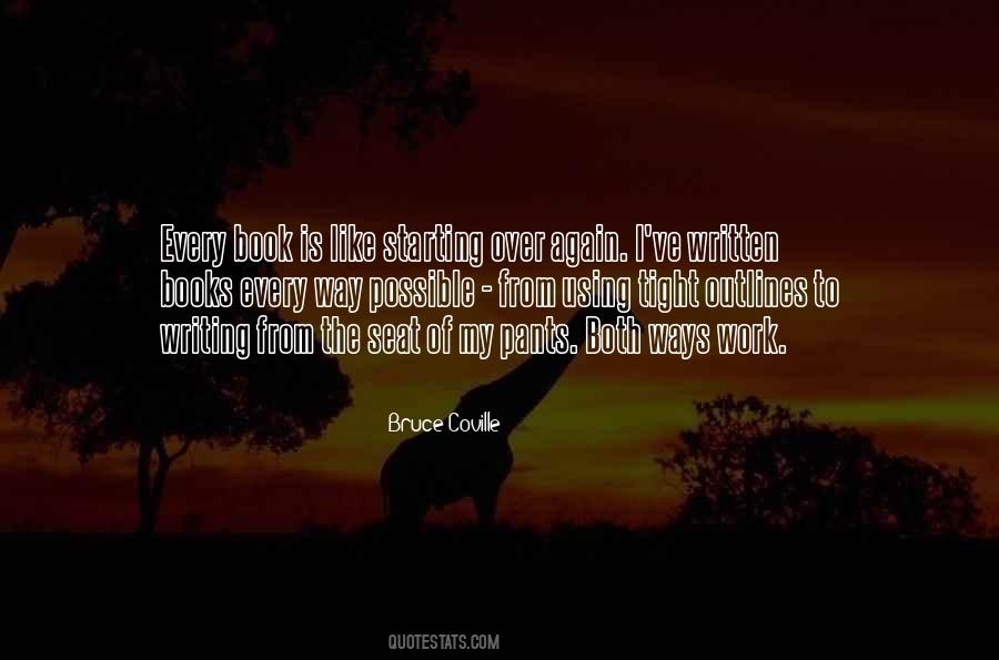 Quotes About Starting Over #1859680