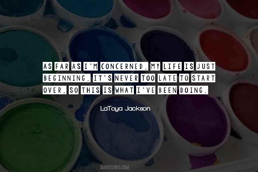 Quotes About Starting Over #378000