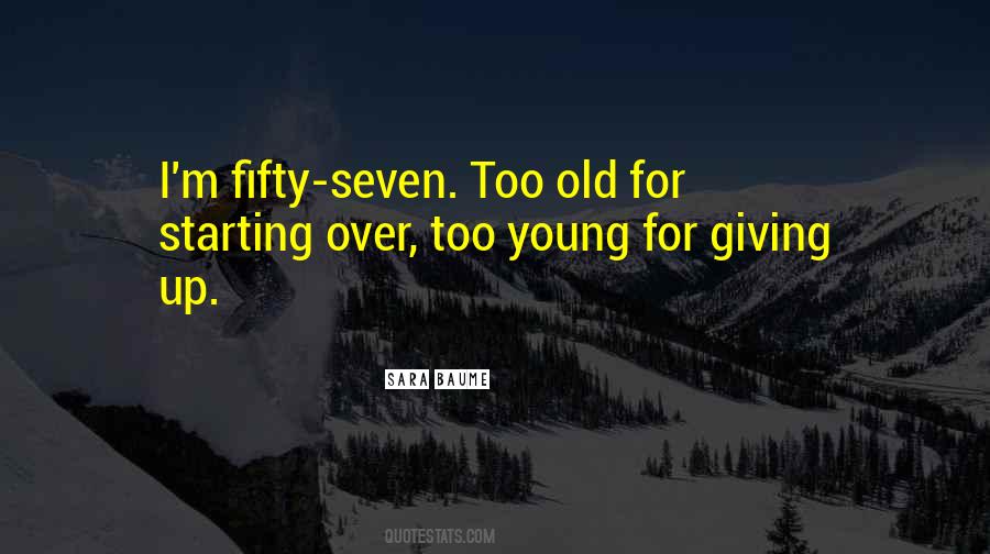 Quotes About Starting Over #98207