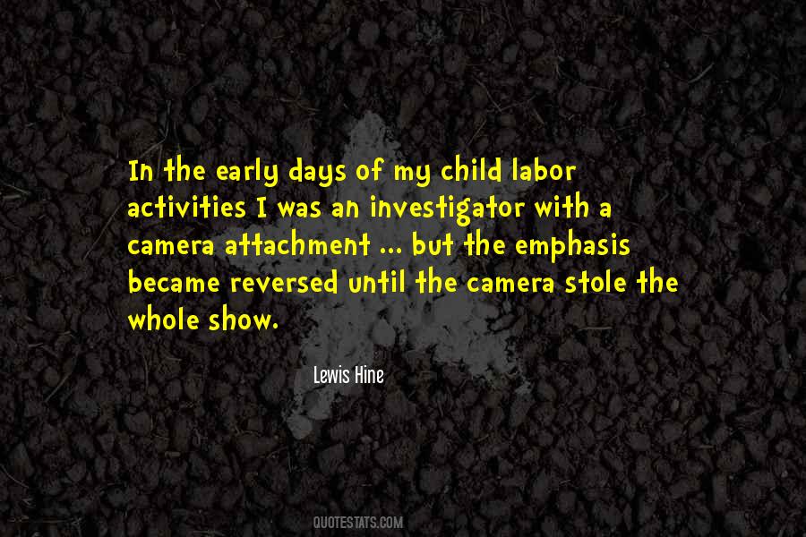 Quotes About Child Labor #1630634