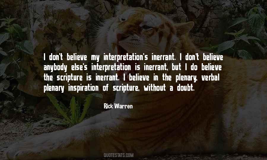 I Believe In Quotes #1598902