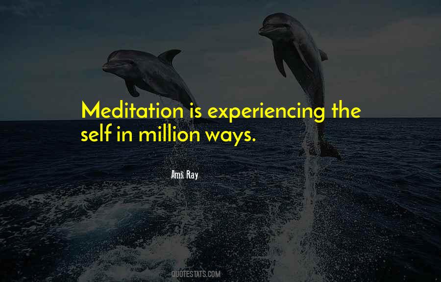 Quotes About Self Meditation #792600