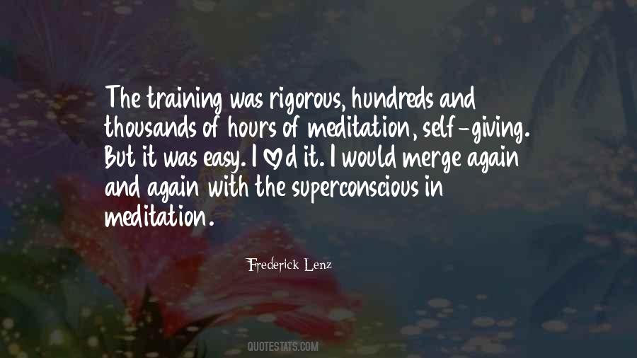 Quotes About Self Meditation #828021