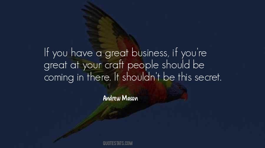 Craft Business Quotes #543571
