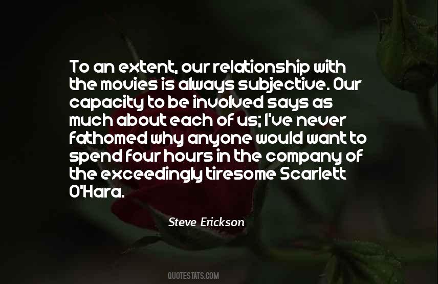 Relationship Is About Quotes #115816