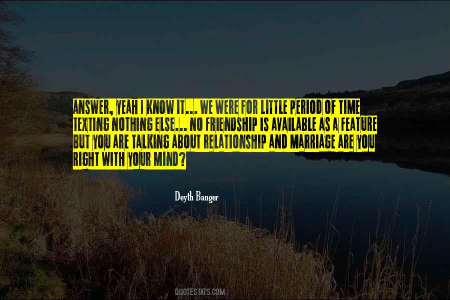 Relationship Is About Quotes #141537