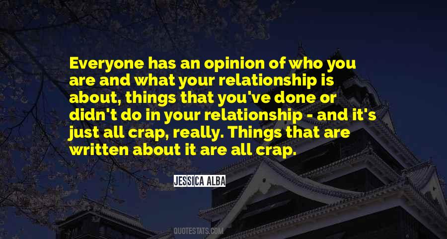 Relationship Is About Quotes #262547