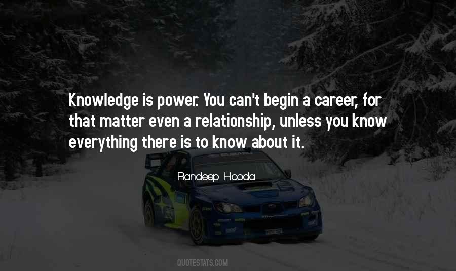 Relationship Is About Quotes #289748