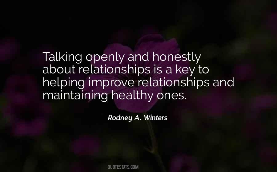 Relationship Is About Quotes #347862