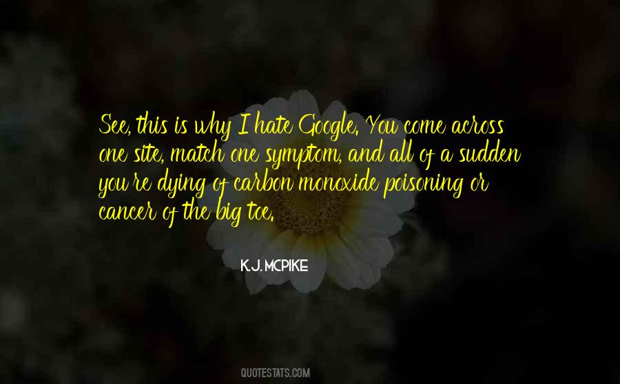 I Hate Cancer Quotes #1138960