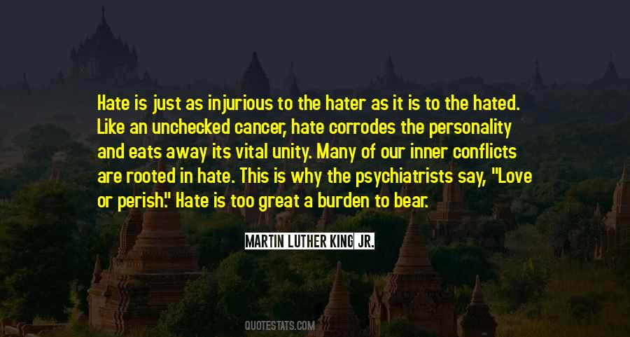I Hate Cancer Quotes #319980