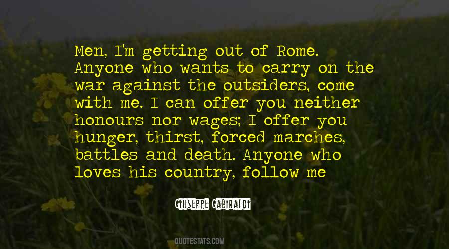 Quotes About Garibaldi #1174192