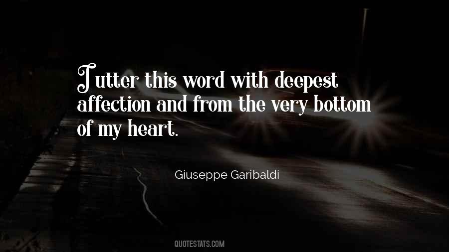 Quotes About Garibaldi #155379