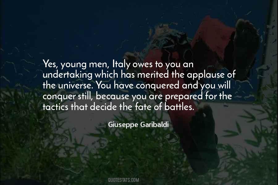 Quotes About Garibaldi #386947