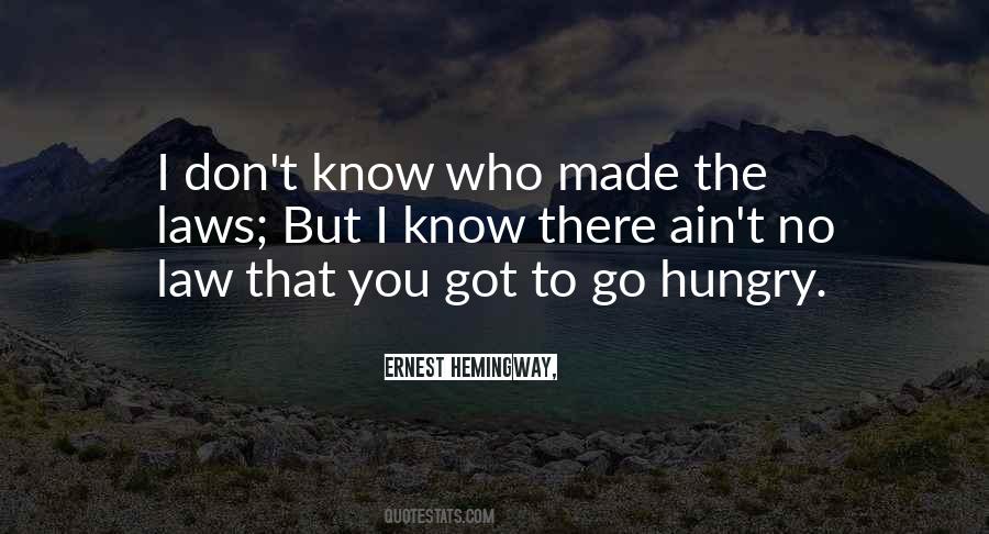 E Hemingway Quotes #5239