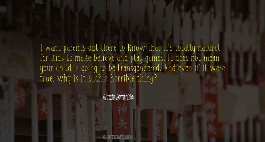 Quotes About Mean Parents #214977