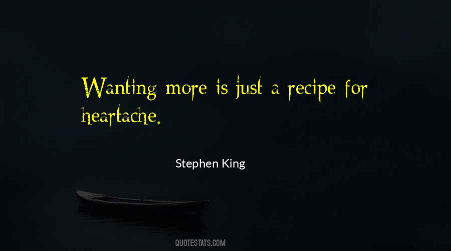 Quotes About Wanting More #1572792
