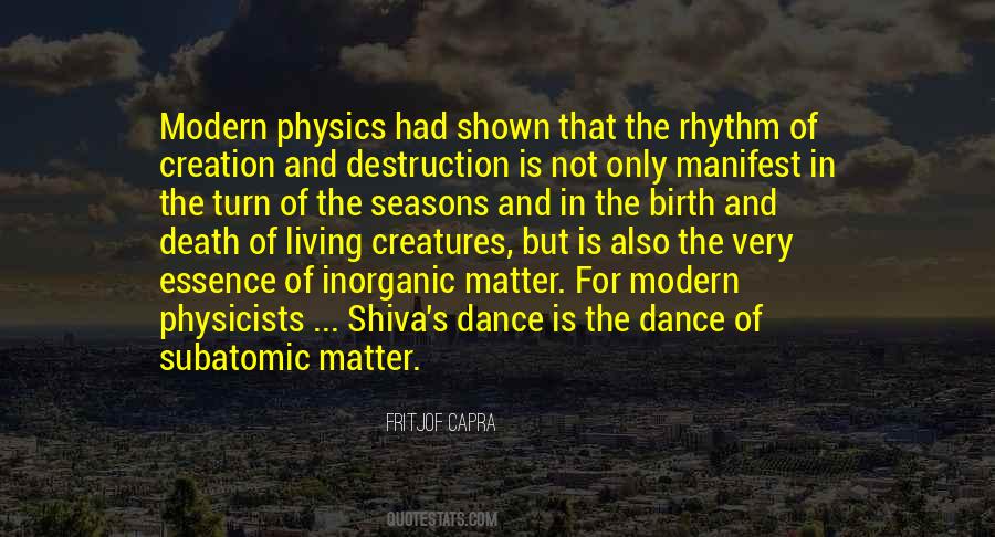 Quotes About Destruction And Creation #1404600