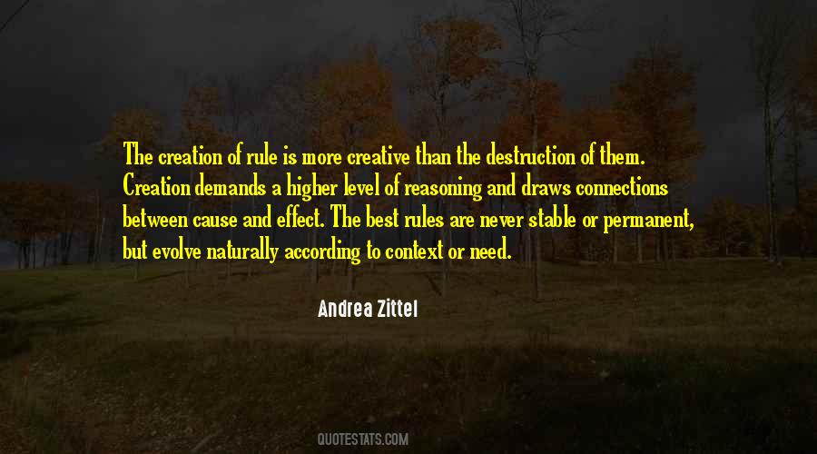 Quotes About Destruction And Creation #1627158