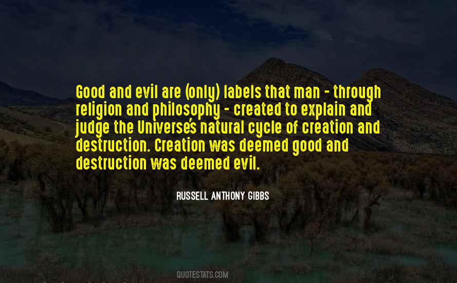 Quotes About Destruction And Creation #372272