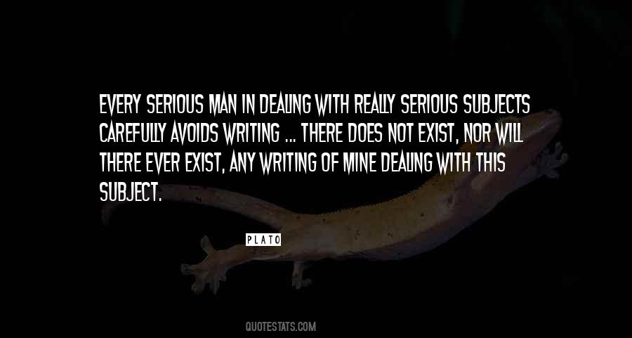 Serious Men Quotes #1271642