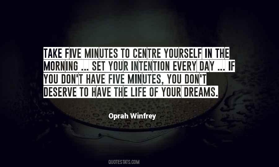 Set The Intention Quotes #391443