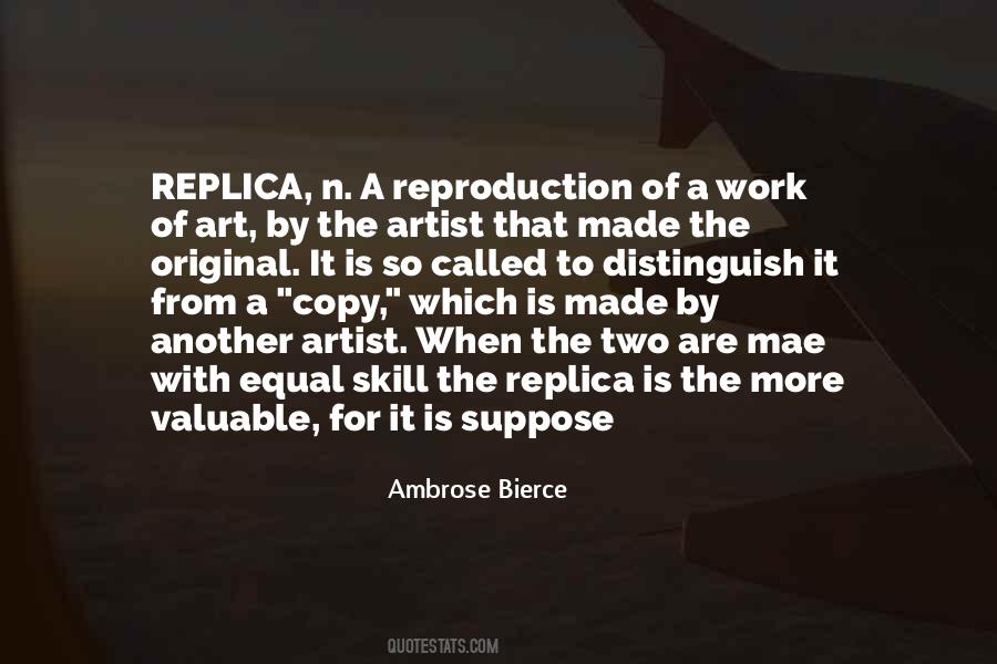 Quotes About Replica #1856372